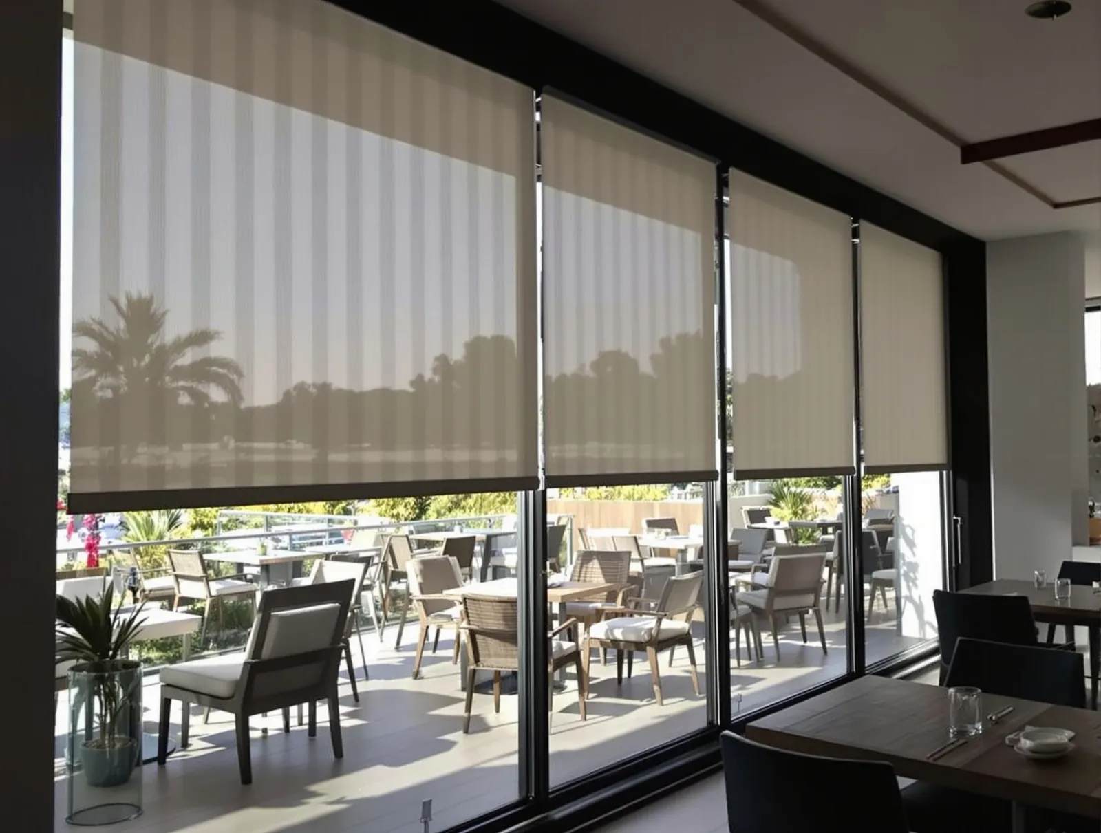 Plise Sineklik - Restoran Teras Uygulaması